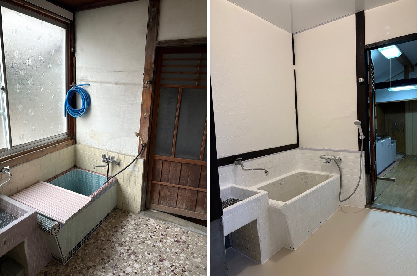Before / After:昭和タイル風呂が変態大家のこだわりで蘇生